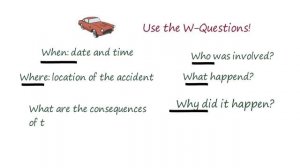 How to write an  ✅  accident report - with example