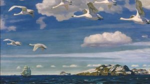 Сочинение по картине «В голубом просторе» А. Рылова