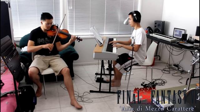 FFVI - 'Aria di Mezzo Carattere' Violin and Piano смотреть онлайн