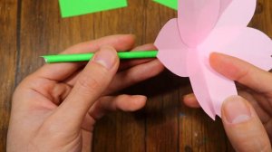 折り紙で作る 桜の花の立体的でカンタンな作り方！How to make cute cherry blossoms with origami【つくるモン】