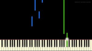 C418 - Key (from Minecraft) - Piano Tutorial