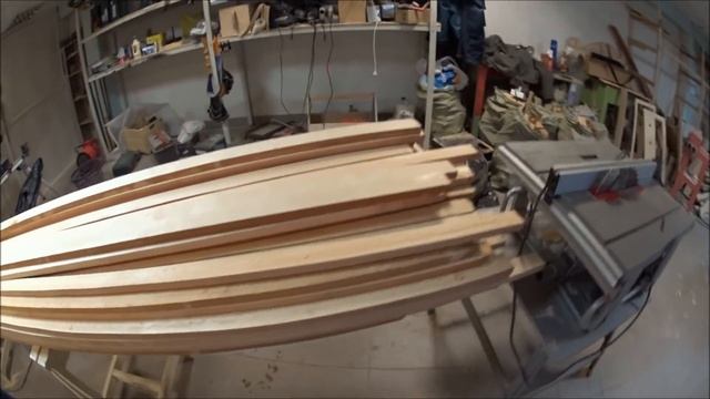Реечное каноэ (2/8) Изготовление реек (Мастерская Пират Вудс)