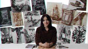 Промо онлайн-курса «Графические техники»