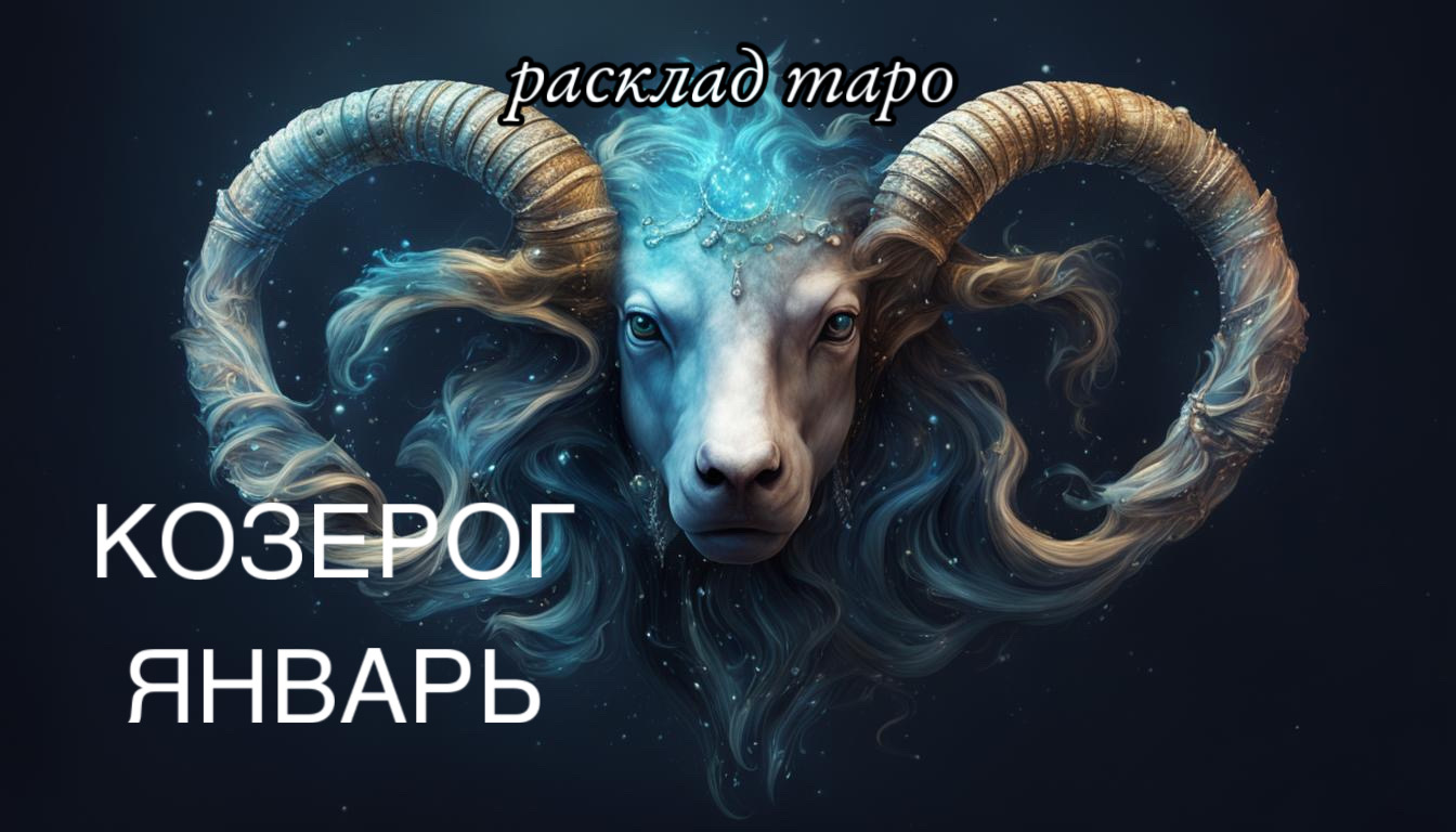 КОЗЕРОГ таро прогноз ЯНВАРЬ ♑️ расклад таро онлайн