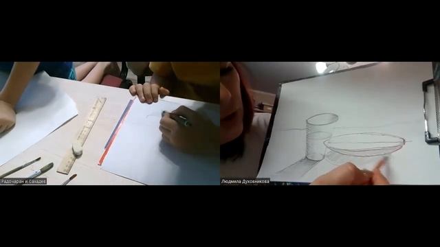 Рисование натюрморта с детьми