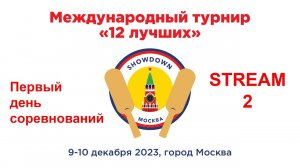 "TOP 12/12 ЛУЧШИХ" Международный турнир по настольному теннису (спорта Слепых) ПОТОК 2