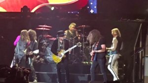Aerosmith - Last Child (Jammed out) w/ Brad Whitford's Son Graham, 2015.08.01 Las Vegas, NV