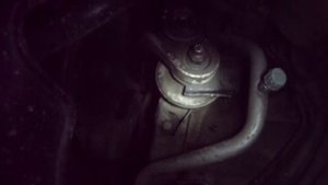 Работа правой опоры двигателя huyndai Tucson 2.7