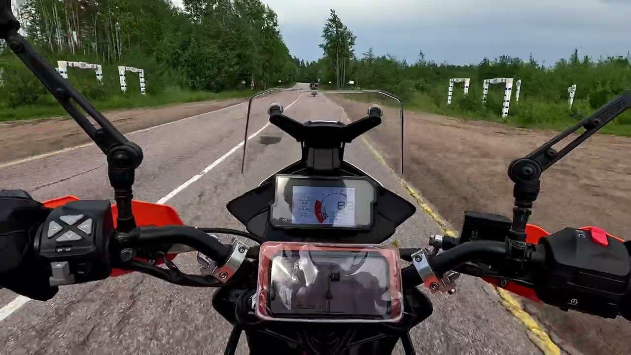 #45-8 От Приморска немного дороги домой | KTM 390 Adventure SW | Kove 500X | KTM 390 Adventure