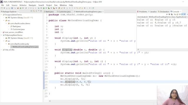 Polymorphism in Java | Method Overloading & Method Overriding | Java Tutorial For Beginners | Ch-23