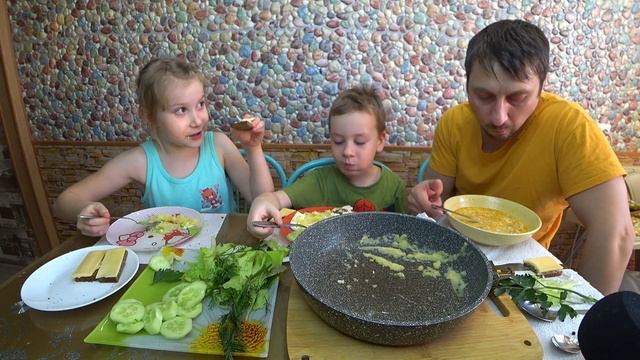 МУКБАНГ ОБЕД НА ТРОИХ | MUKBANG DINNER FOR THREE #мукбанг #mukbang смотреть онлайн