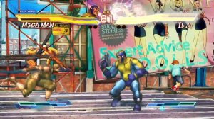 Street Fighter X Tekken (PS3) playthrough - Mega Man