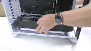 LIAN LI O11 XL Red & White ROG Monster! Timelapse Build