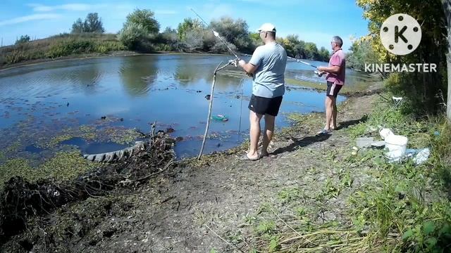 Рыбалка в Астраханской области. ер. Ножовский. Голавли и карпы. Сазан. смотреть онлайн