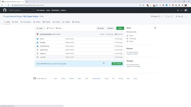 Sauvegarder vos projets Unity dans le cloud avec GitHub смотреть онлайн