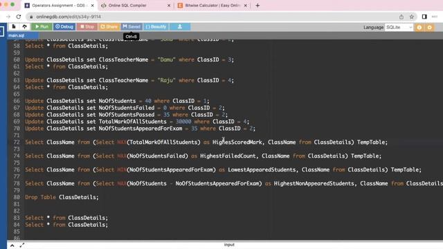 SQL - DBMS (With Practice Questions) | ONE CODE ONE DAY SERIES | EPISODE - 34
