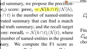 Entity-level Factual Consistency of Abstractive Text Summarization (Research Paper Walkthrough)