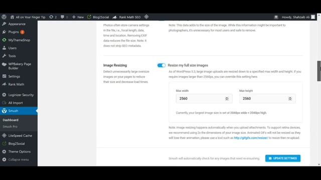 Wordpress image optimization smush plugin | Image compressor | Online education | Digital shahzaib