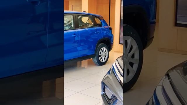 All New Toyota Urban Cruiser Hyryder 2023 Blue & Grey❤️??Rajyog Toyota #toyota #hyryder #suv #hybri