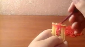 ЯКОРЬ из резинок на рогатке.