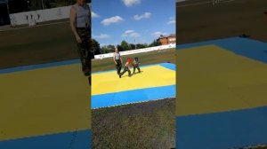 Сдача на черный берет морского пехотинца