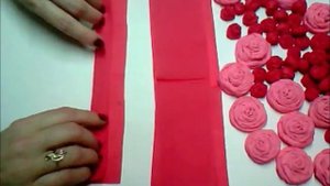 DIY Маленькие розочки из салфеток ЛЕГКО И ПРОСТО!!! Little roses out of napkins