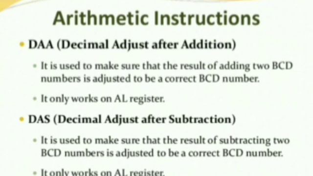 UNIT 2 -  Part 1 Instruction set of 8086 смотреть онлайн