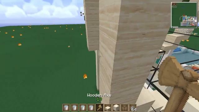 Minecraft | Строим вместе Аквапарк #9 [Горка КАМИКАДЗЕ] смотреть онлайн