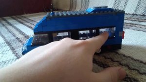LEGO МОСКОВСКИЙ ТРАНСПОРТ #3 АВТОБУС FORD TRANSIT FBD (#190)