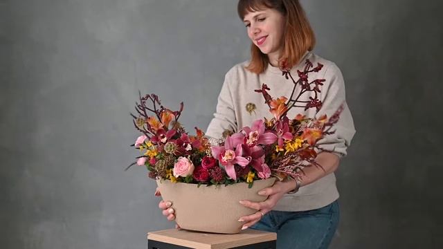 Как проходит курс Профессия флорист в Казанской школе флористики Kazanflowerschool!