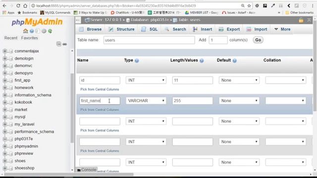 Hướng dẫn tạo mới csdl trong phpMyAdmin смотреть онлайн