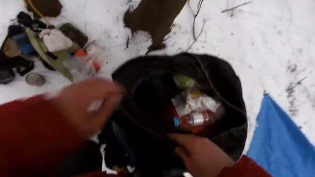 Зимний одиночный поход на лыжах с тестированием волокуш.