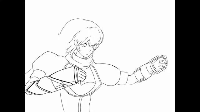 RWBY: Yang Xiao Long Time-lapse Drawing смотреть онлайн