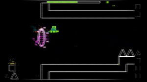 Geometry Dash. Уровень 6. Cant Let Go. Все монеты. All Coins. 1 попытка.