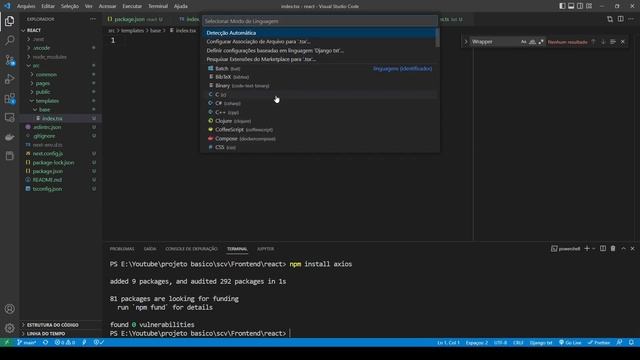 08 - Iniciando projeto, Next - React, Styled Components , Axios - Sistema controle de vendas смотреть онлайн