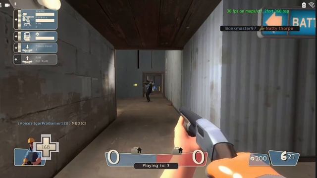 TF2 orange box gameplay from my XBOX recordings смотреть онлайн