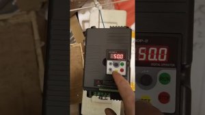 Проверка частотника TC290 4 кВт, вход 220В выход 380В