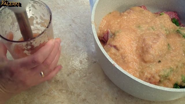 МАРИНАД ИЗ ТОМАТОВ В СОБСТВЕННОМ СОКУ ДЛЯ ШАШЛЫКА ИЗ МЯСА ИНДЕЙКИ