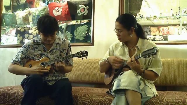 Tyler & Gavin's Ukuele Session "A key blues" смотреть онлайн