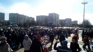 Флешмоб "Я - Якутия", Нерюнгри, 27 апреля 2016 года