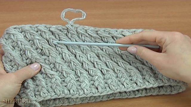 Самая теплая Шапка ТОП года! Шапка крючком