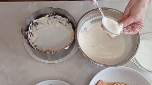 #тортизпеченья#тортбезвыпечки#вкусно#просто  Вкуснейший тортик без выпечки (из печенья)!!!