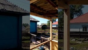 самая бюджетная беседка 2×4 метра