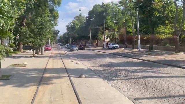 5 ТРАМВАЙ ОДЕССА 2021/ПО МАРШРУТУ С АРКАДИИ #5трамвайодесса смотреть онлайн