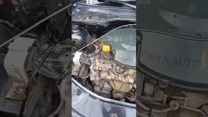 Работа двигателя Renault logan