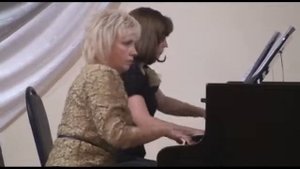 Ф.Пуленк «Каприччио». Фортепианный дуэт: Марина Власова и Ирина Тюленева.