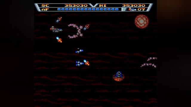 Sega игра Arrow Flash Японский Скролл-шутер. видео-прохождение.