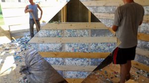 Дом с плоской крышей по каркасной технологии