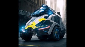 Полиция будущего по мнению нейросети