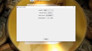 How to Install The IMPACT Client with OPTIFINE Tutorial